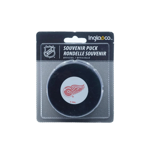Detroit Red Wings NHL Inglasco Vintage Souvenirs Hockey Puck