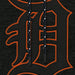 Detroit Tigers MLB Bulletin Men's Black Melange Express Black on Black Twill Logo Hoodie
