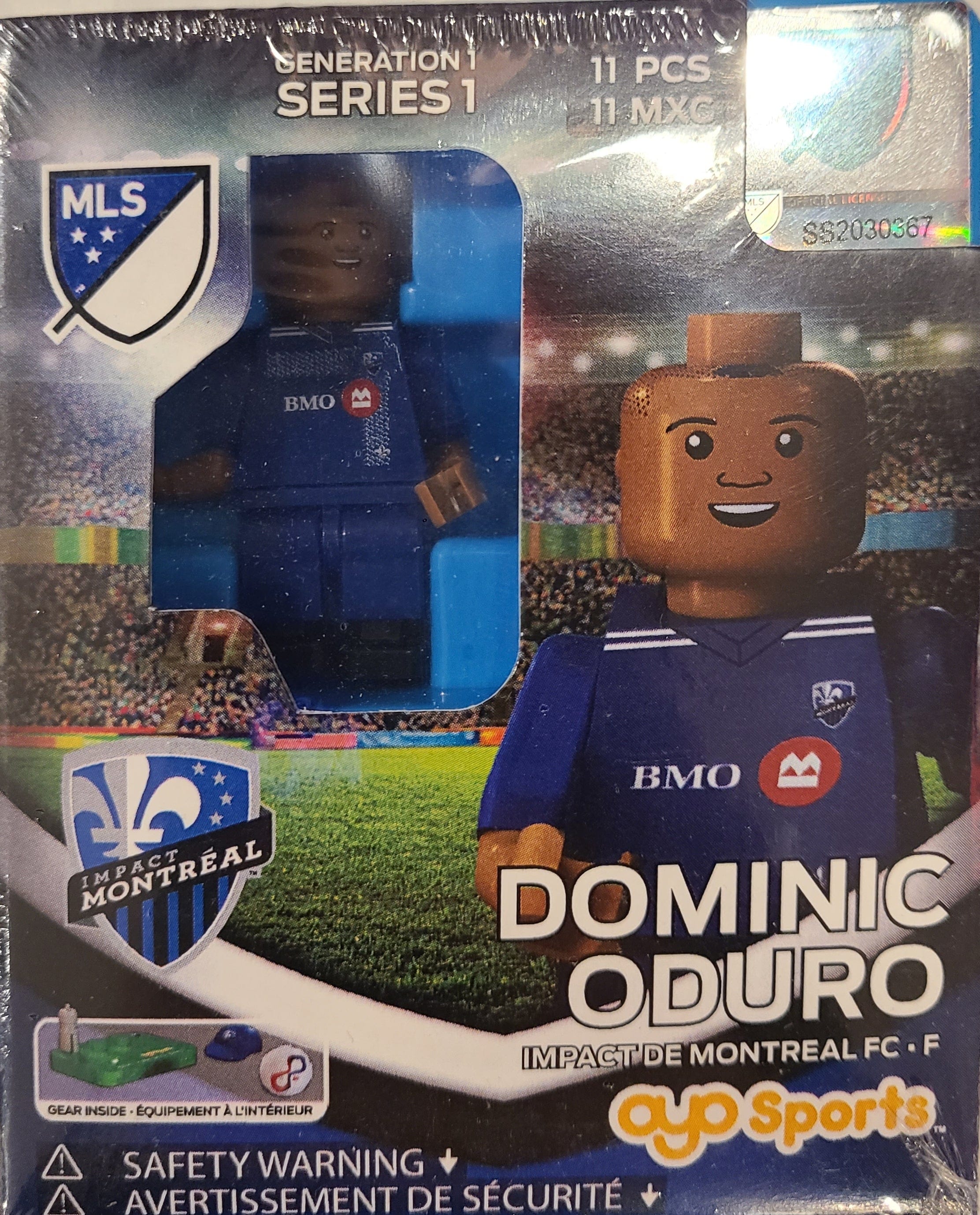 Dominic Oduro Montreal Impact MLS OYO Sports Figure