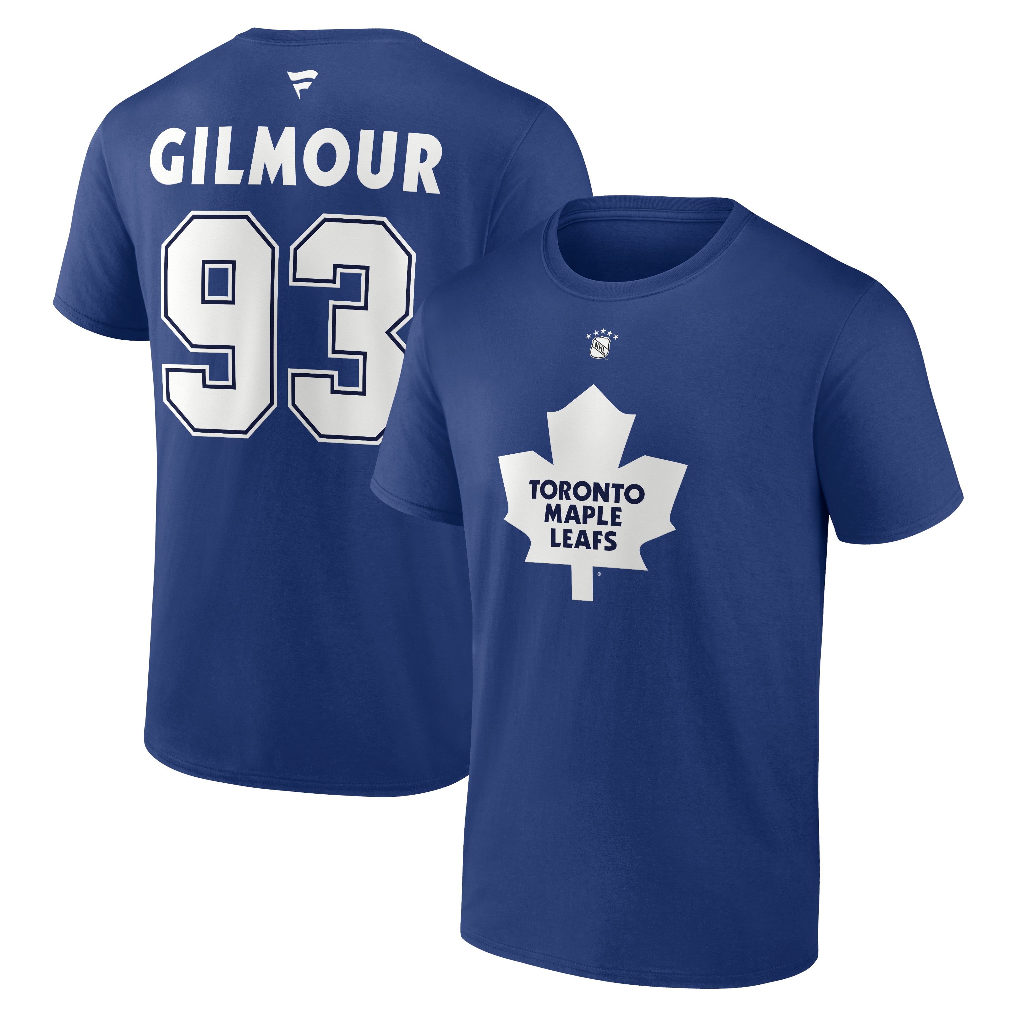 Doug Gilmour Toronto Maple Leafs NHL Fanatics Branded Men's Royal Blue Alumni Authentic T-Shirt