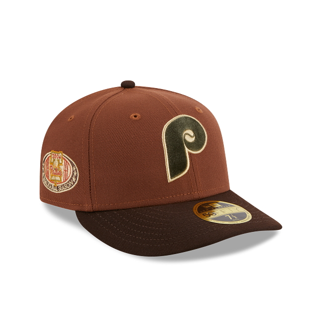 Philadelphia Phillies MLB New Era Men's Velvet Low Profile 59Fifty 2004 Inaugural Season Fitted Hat