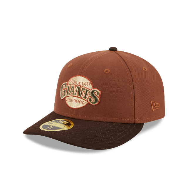 San Francisco Giants MLB New Era Casquette ajustée en velours à profil bas 59Fifty Candlestick Park pour hommes 