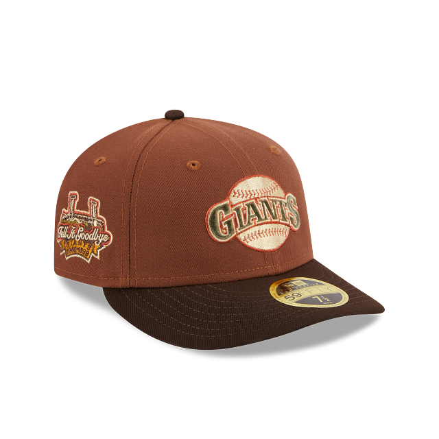 San Francisco Giants MLB New Era Men's Velvet Low Profile 59Fifty Candlestick Park Final Season Fitted Hat