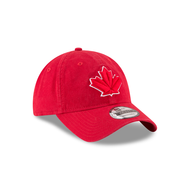 Casquette ajustable classique rouge 9Twenty Alternate Core MLB New Era des Blue Jays de Toronto pour hommes