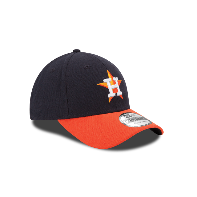 Casquette réglable bleu marine orange 9Forty The League des Astros de Houston MLB New Era pour hommes