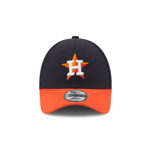 Casquette réglable bleu marine orange 9Forty The League des Astros de Houston MLB New Era pour hommes