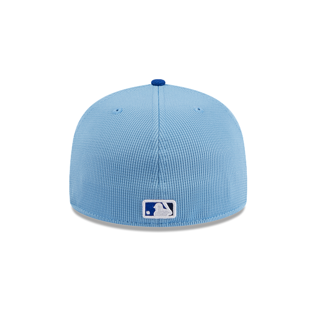 Toronto Blue Jays MLB New Era Men's Light Blue 59Fifty Authentic Collection On Field 2024 BP Fitted Hat