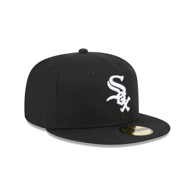 Chicago White Sox MLB New Era Men's Black 59Fifty Authentic Collection On Field Fitted Hat
