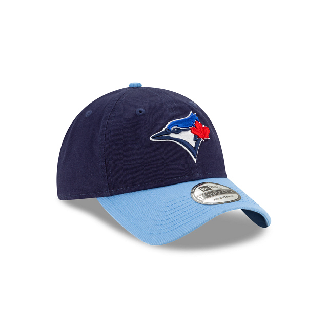 Toronto Blue Jays MLB New Era pour hommes, casquette réglable alternative classique 9Twenty bleu royal/bleu clair