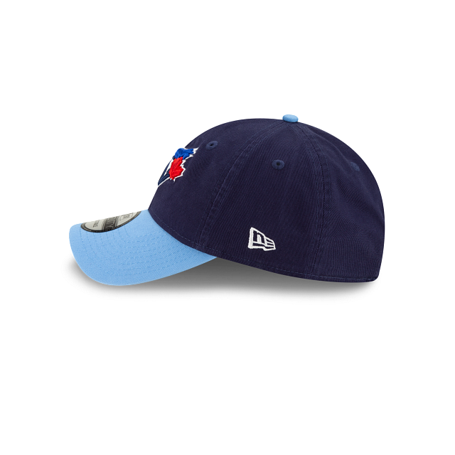 Toronto Blue Jays MLB New Era pour hommes, casquette réglable alternative classique 9Twenty bleu royal/bleu clair