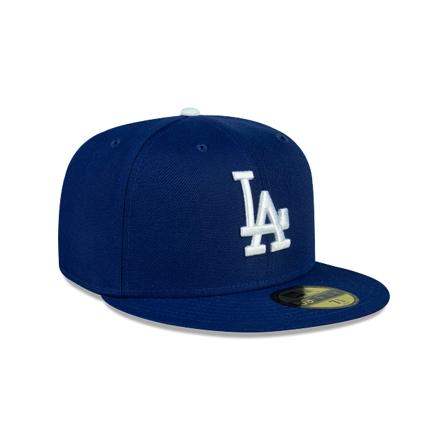 Casquette ajustée sur le terrain des Dodgers de Los Angeles MLB New Era Royal 59Fifty pour hommes