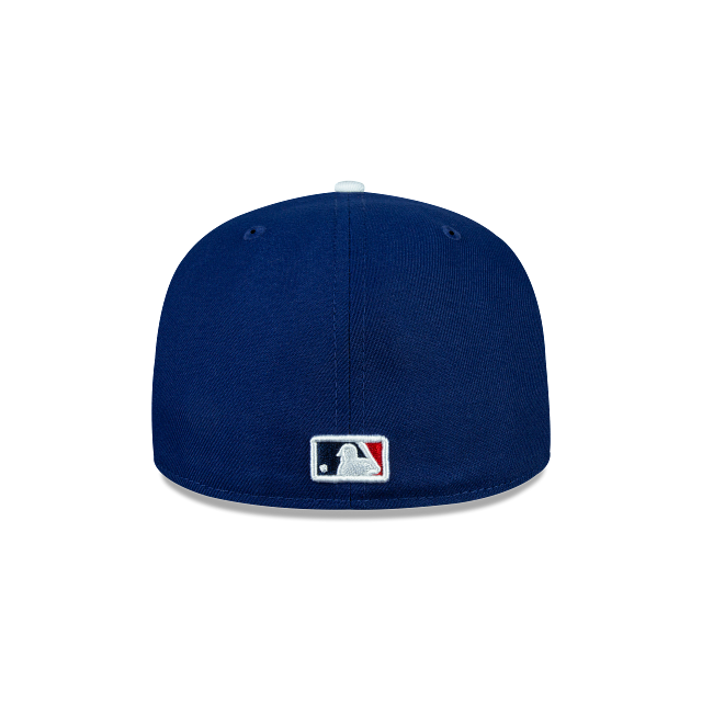 Casquette ajustée sur le terrain des Dodgers de Los Angeles MLB New Era Royal 59Fifty pour hommes