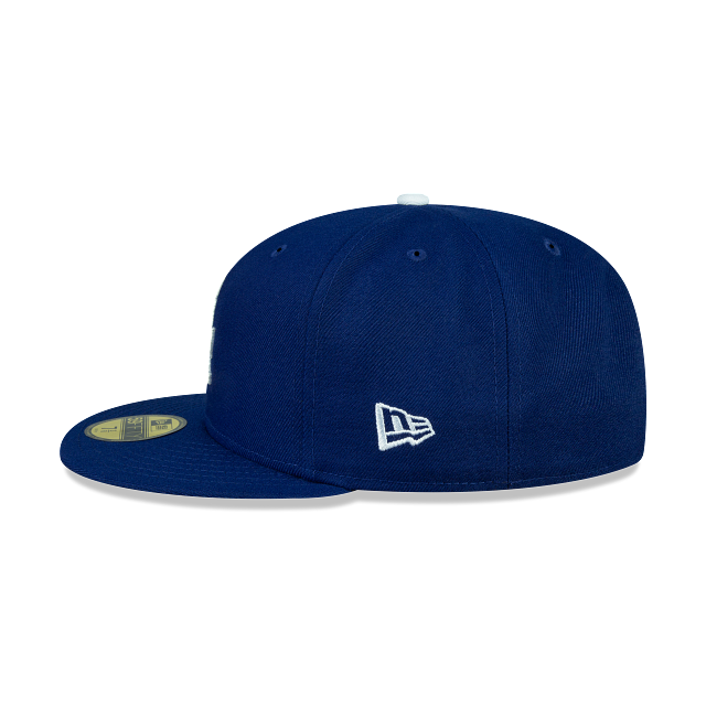 Casquette ajustée sur le terrain des Dodgers de Los Angeles MLB New Era Royal 59Fifty pour hommes