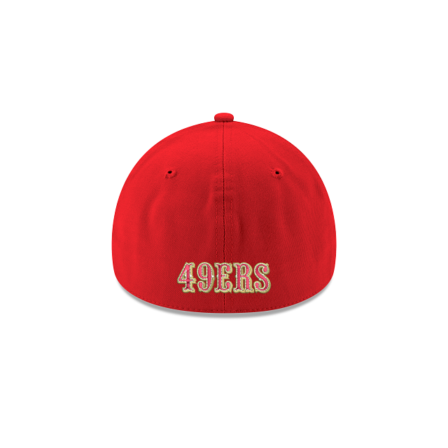 San Francisco 49ers NFL New Era Men's Red 39Thirty Team Classic Stretch Fit Hat