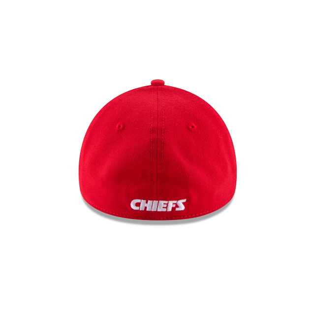 Kansas City Chiefs NFL New Era Men's Red 39Thirty Team Classic Stretch Fit Hat