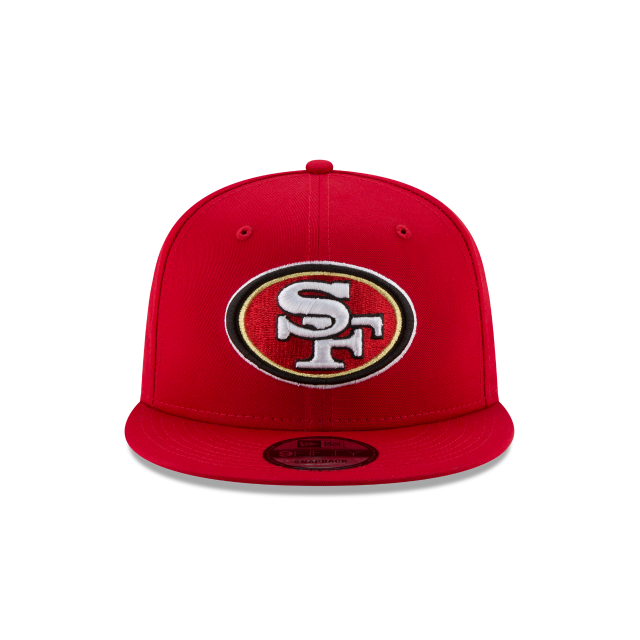 San Francisco 49ers NFL New Era Men's Red 9Fifty Basic Snapback