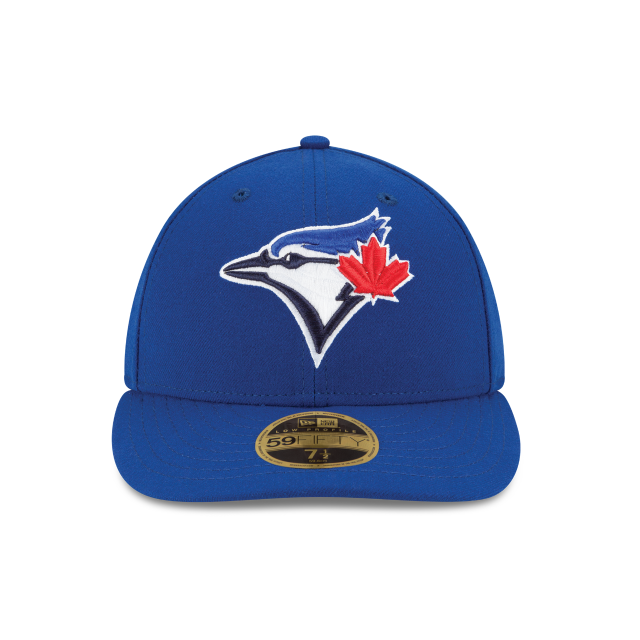 Toronto Blue Jays MLB New Era Men's Royal Blue 59Fifty Low Profile Authentic Collection On Field Hat