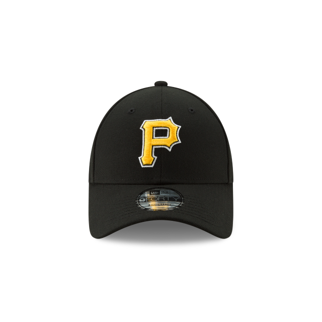 Pittsburgh Pirates Sox MLB New Era Casquette réglable noire 9Forty League pour hommes