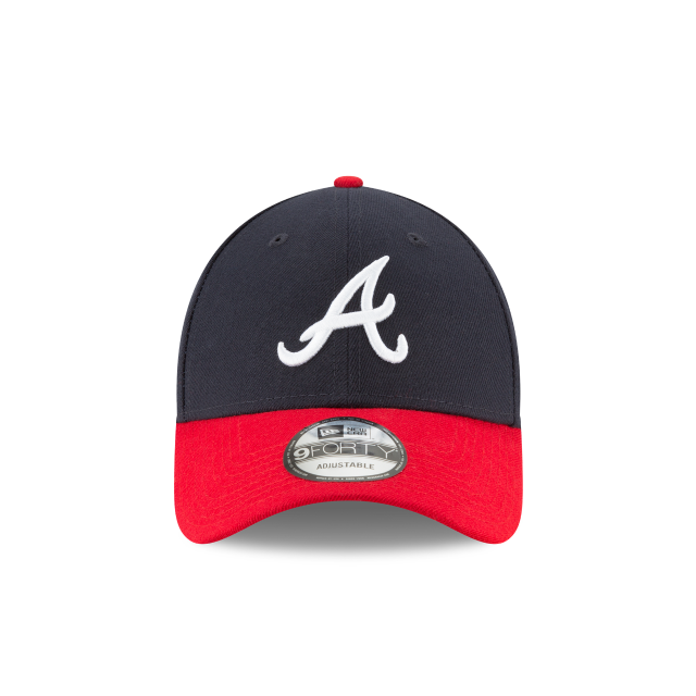 Atlanta Braves MLB New Era Men's Navy Red 9Forty League Alternate Adjustable Hat