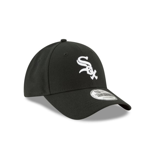 Chicago White Sox MLB New Era Youth Black 9Forty League Adjustable Hat