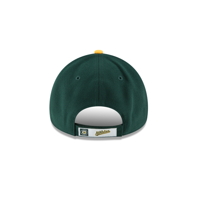 Oakland Athletics MLB New Era Youth Green Yellow 9Forty League Adjustable Hat