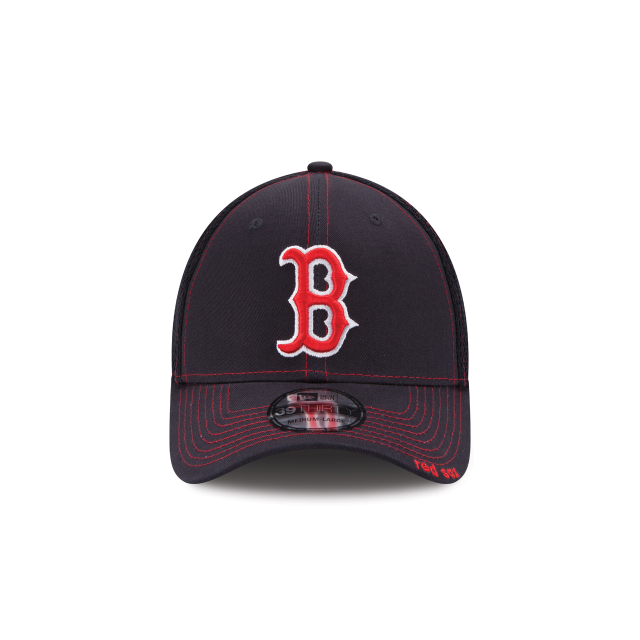 Casquette extensible bleu marine 39Thirty Neo MLB New Era des Red Sox de Boston pour hommes