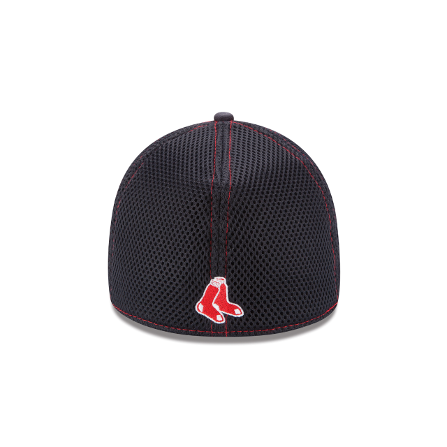 Boston Red Sox MLB New Era Men's Navy 39Thirty Neo Stretch Fit Hat