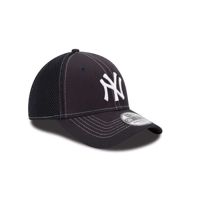 New York Yankees MLB New Era Men's Navy 39Thirty Neo Stretch Fit Hat