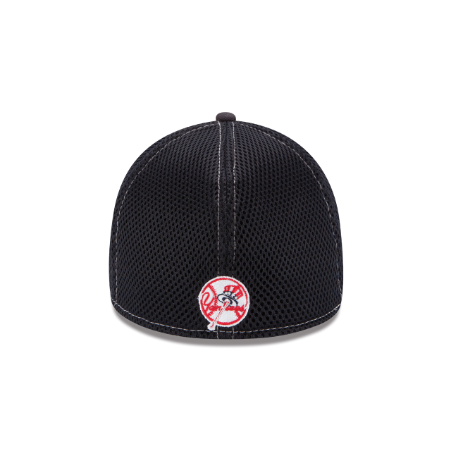 New York Yankees MLB New Era Men's Navy 39Thirty Neo Stretch Fit Hat