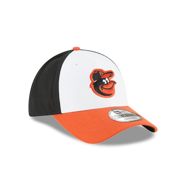 Baltimore Orioles MLB New Era Youth Blanc Orange 9Forty The League Casquette réglable