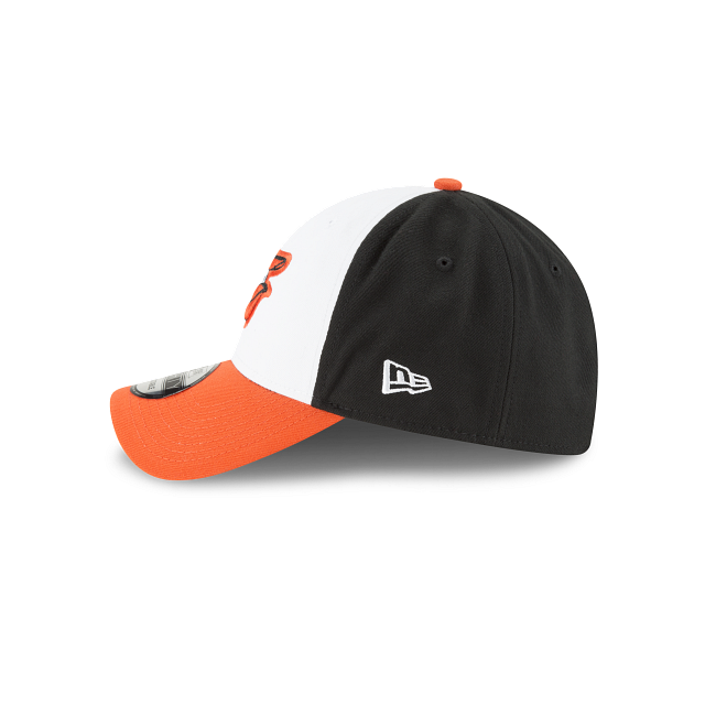 Baltimore Orioles MLB New Era Youth Blanc Orange 9Forty The League Casquette réglable