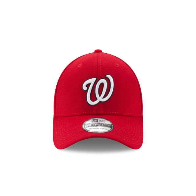 Casquette extensible classique rouge 39Thirty Team MLB New Era des Nationals de Washington pour hommes