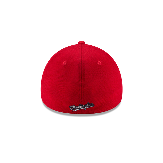 Casquette extensible classique rouge 39Thirty Team MLB New Era des Nationals de Washington pour hommes