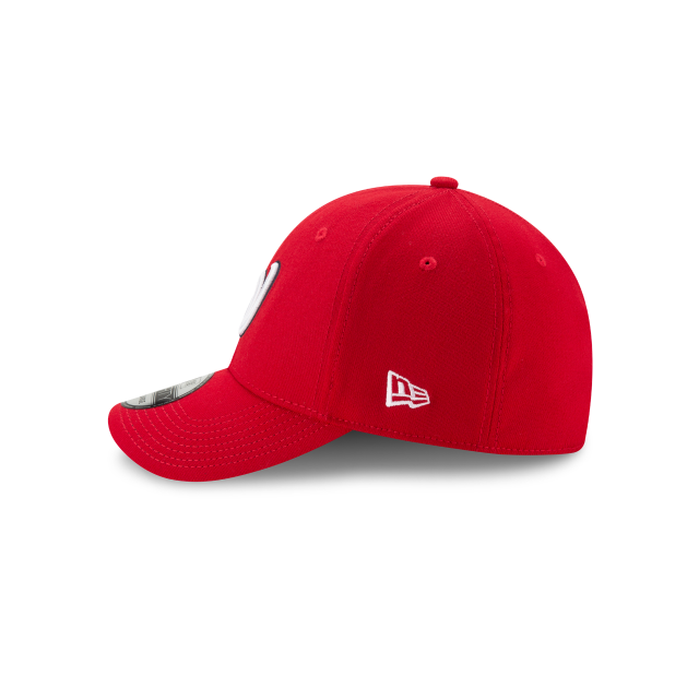 Casquette extensible classique rouge 39Thirty Team MLB New Era des Nationals de Washington pour hommes