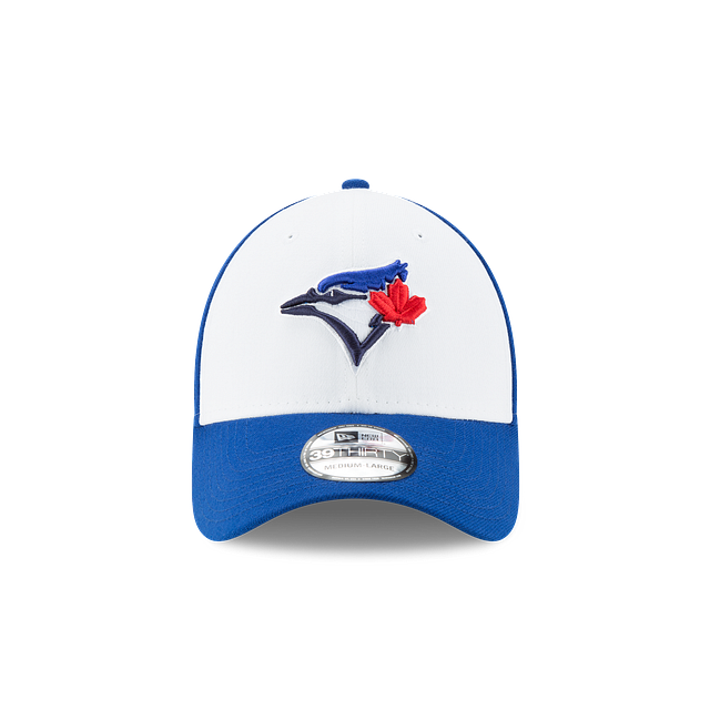 Toronto Blue Jays MLB New Era Toddler Royal White 39Thirty Team Classic Alternate Stretch Fit Hat