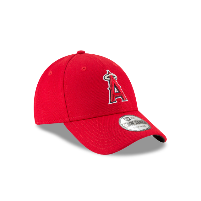 Anaheim Angels MLB New Era Men's Red 9Forty The League Adjustable Hat