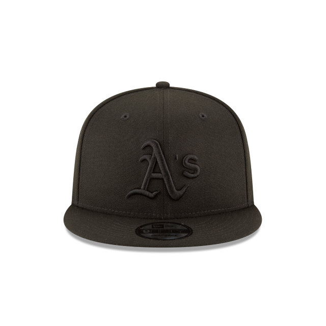 Oakland Athletics MLB New Era Snapback 9Fifty Basic noir pour hommes