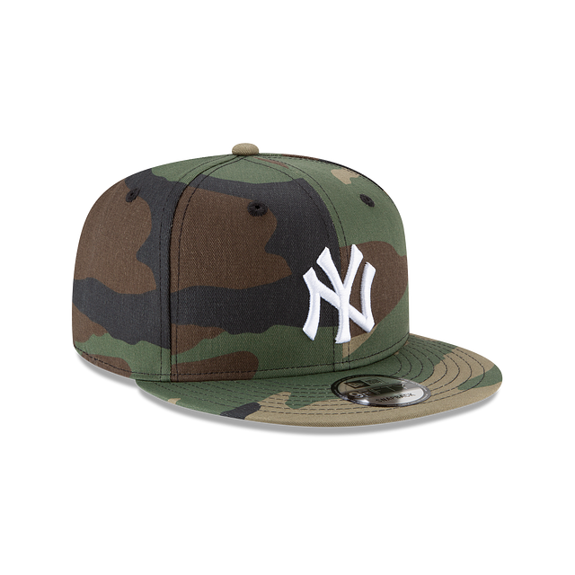 New York Yankees MLB New Era Men's 9Fifty Camo Basic Snapback