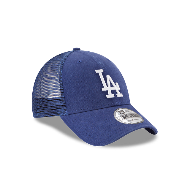 Los Angeles Dodgers MLB New Era Men's Royal Blue 9Forty Trucker Adjustable Hat