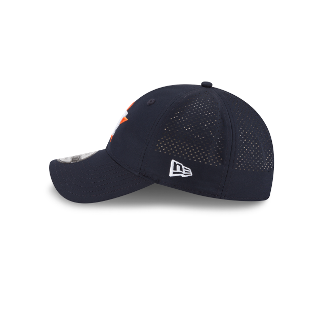 Houston Astros MLB New Era Men's Navy 9Twenty Perforated Adjustable Hat