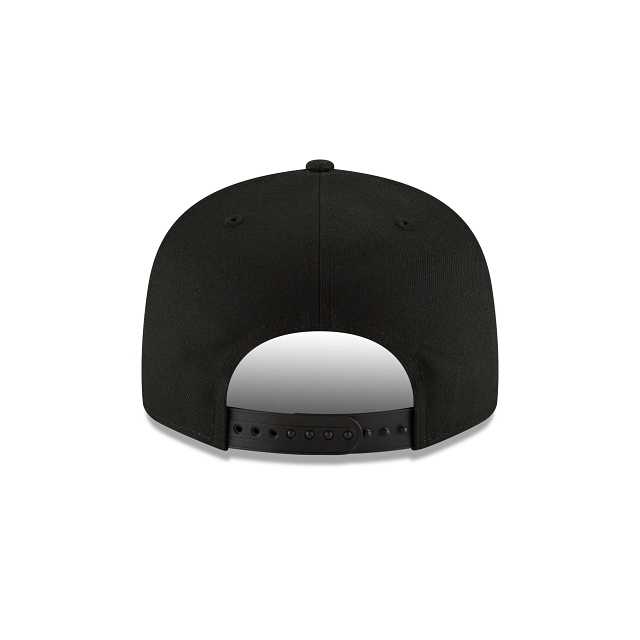 Detroit Tigers MLB New Era pour hommes, noir et blanc, 9Fifty Team Color Basic Snapback