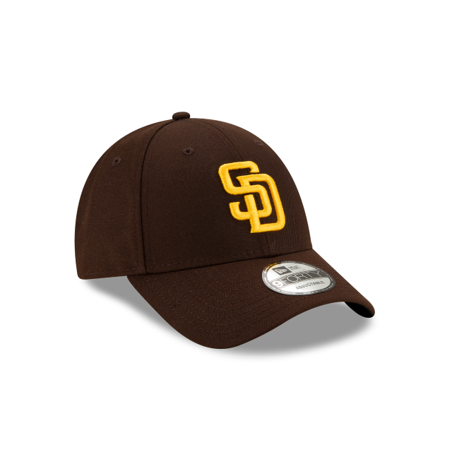 San Diego Padres MLB New Era Casquette réglable marron 9Forty The League pour hommes