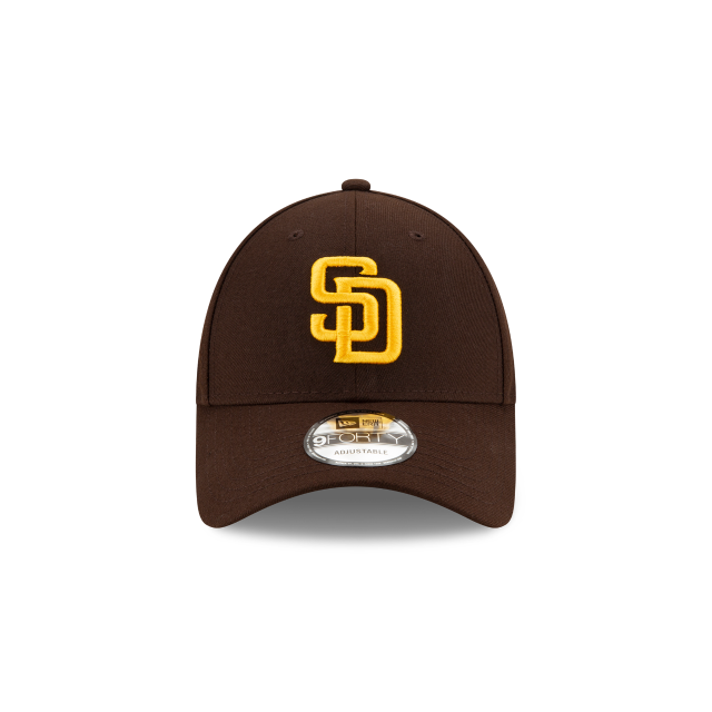 San Diego Padres MLB New Era Men's Brown 9Forty The League Adjustable Hat