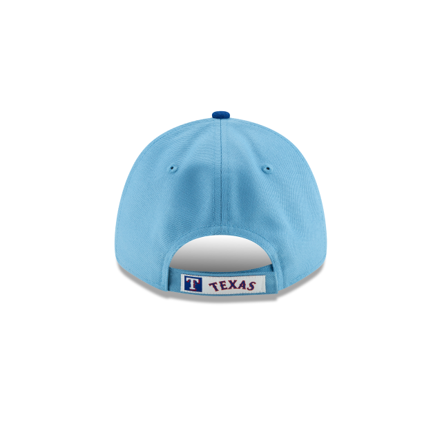 Texas Rangers MLB New Era Men's Light Blue 9Forty The League Adjustable Hat
