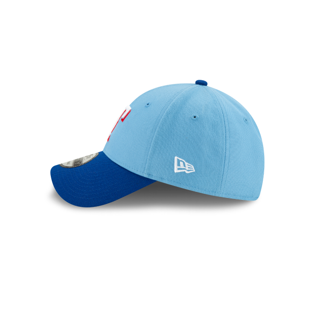 Texas Rangers MLB New Era Men's Light Blue 9Forty The League Adjustable Hat