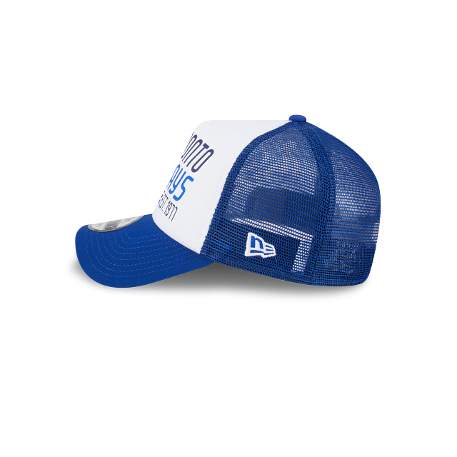 Toronto Blue Jays MLB New Era Men's Royal Blue 9Forty Stacked Foam Trucker Adjustable Hat