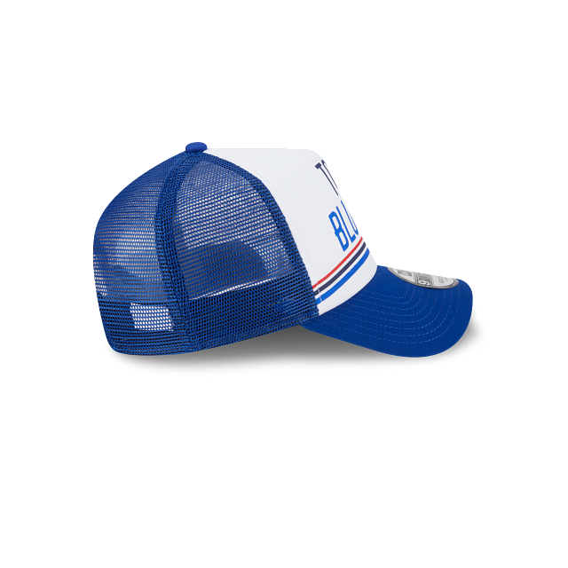 Toronto Blue Jays MLB New Era Men's Royal Blue 9Forty Stacked Foam Trucker Adjustable Hat