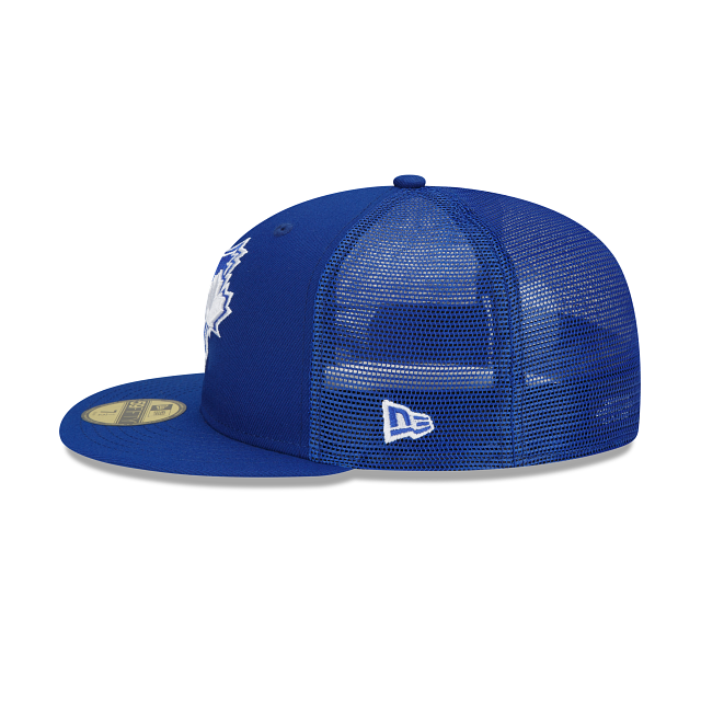Toronto Blue Jays MLB New Era Men's Royal 59Fifty BP Trucker Fitted Hat