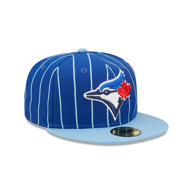 Casquette ajustée bleu royal 59Fifty Birdcage MLB New Era des Blue Jays de Toronto pour hommes