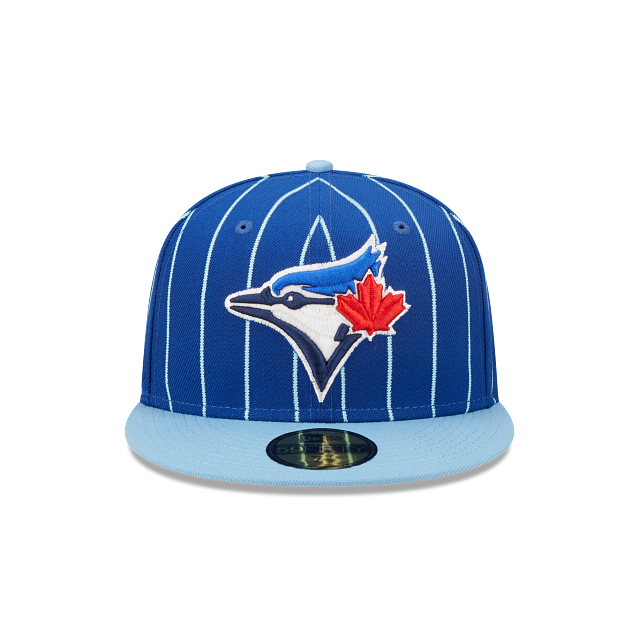 Casquette ajustée bleu royal 59Fifty Birdcage MLB New Era des Blue Jays de Toronto pour hommes